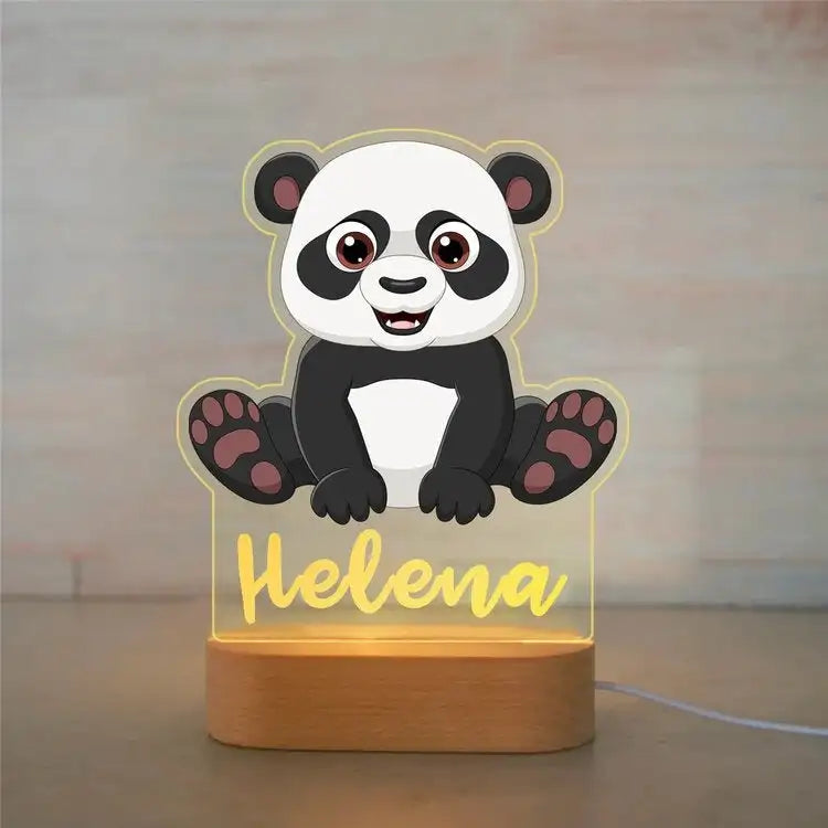 Personalized Animal Night Light
