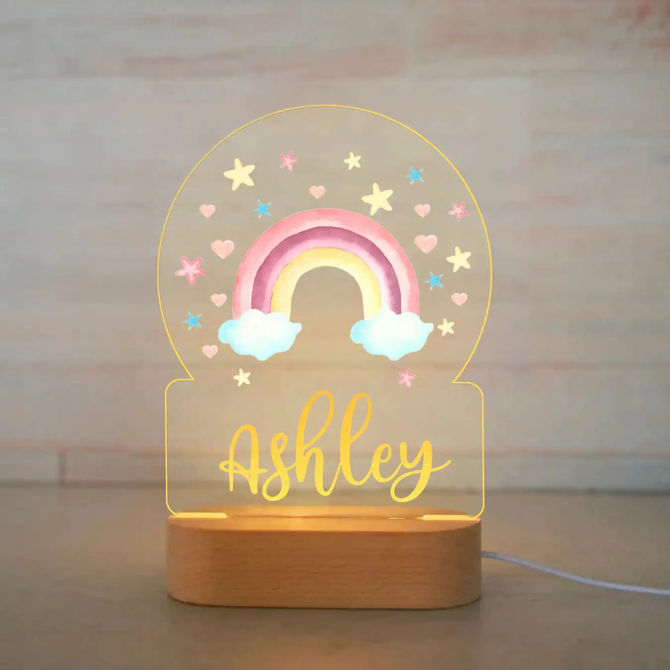 Personalized Animal Night Light