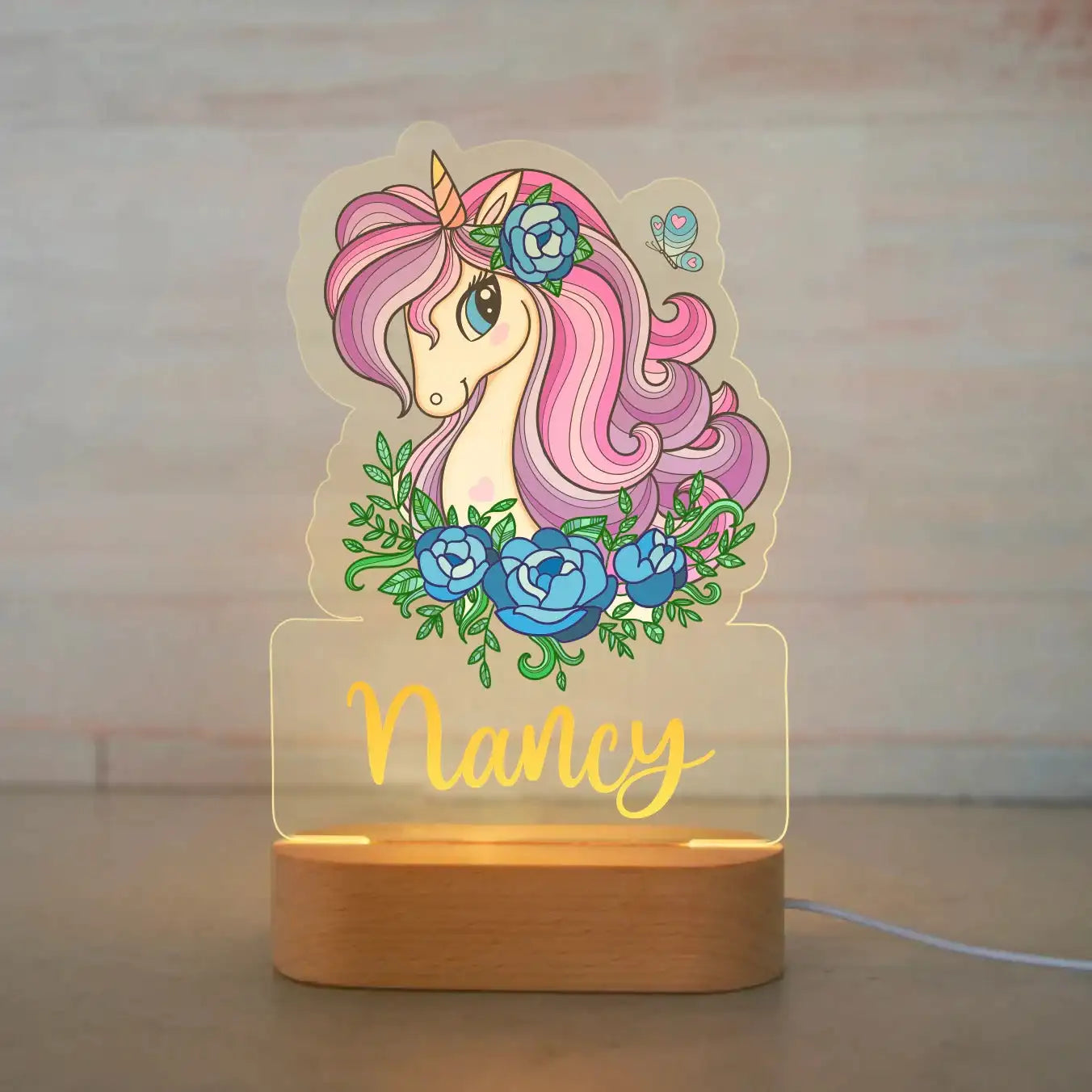 Personalized Animal Night Light