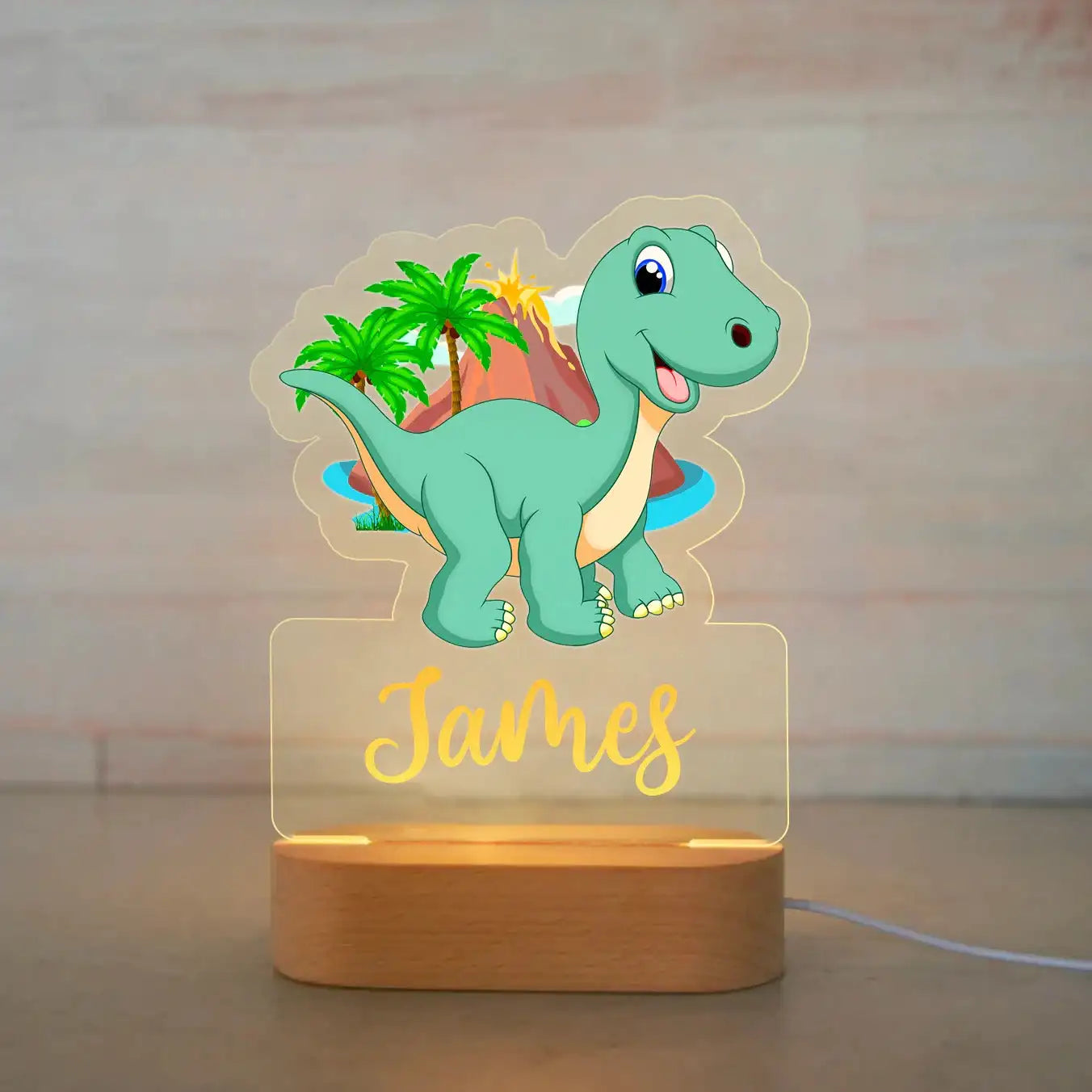 Personalized Animal Night Light