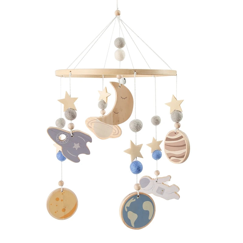 Wooden Mobile Rattle