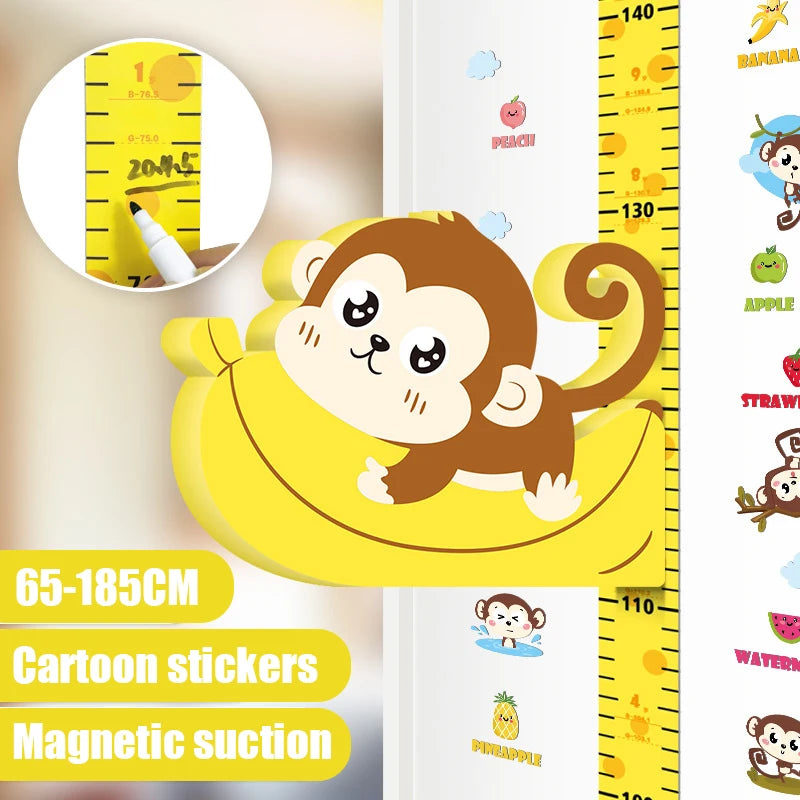 3D Cartoon Height Wall Chart
