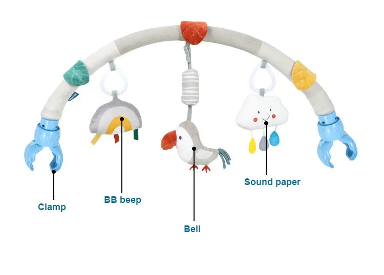 Nordic Plush Spiral Toy
