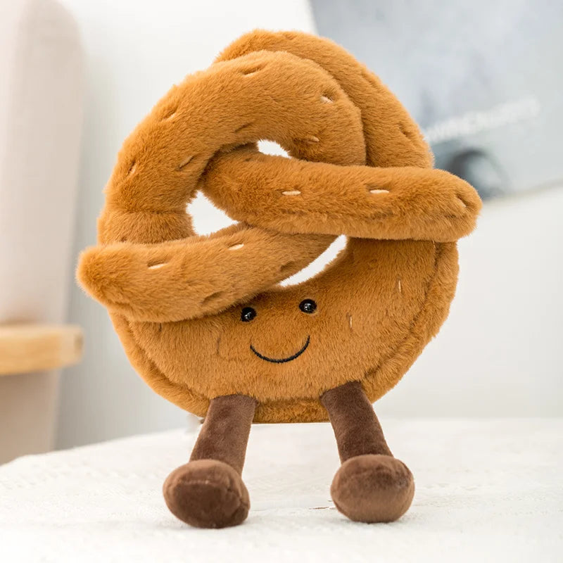 Cute Plush Bread and Snack Stuffed Toy