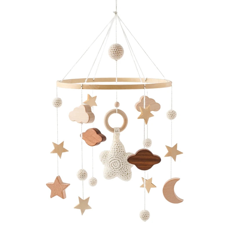 Wooden Mobile Rattle