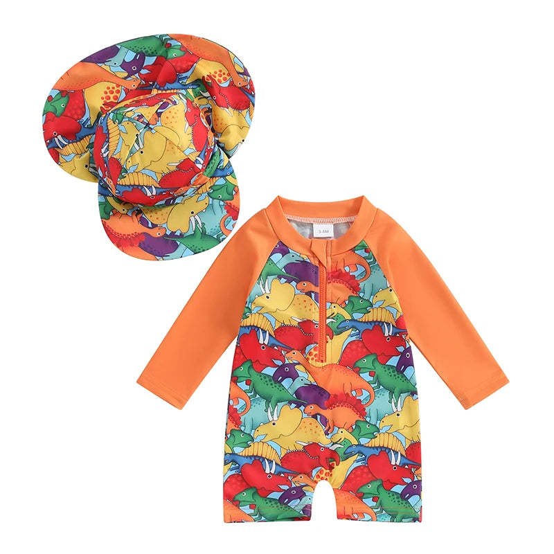 Baby Rash Guard Swimsuit Set