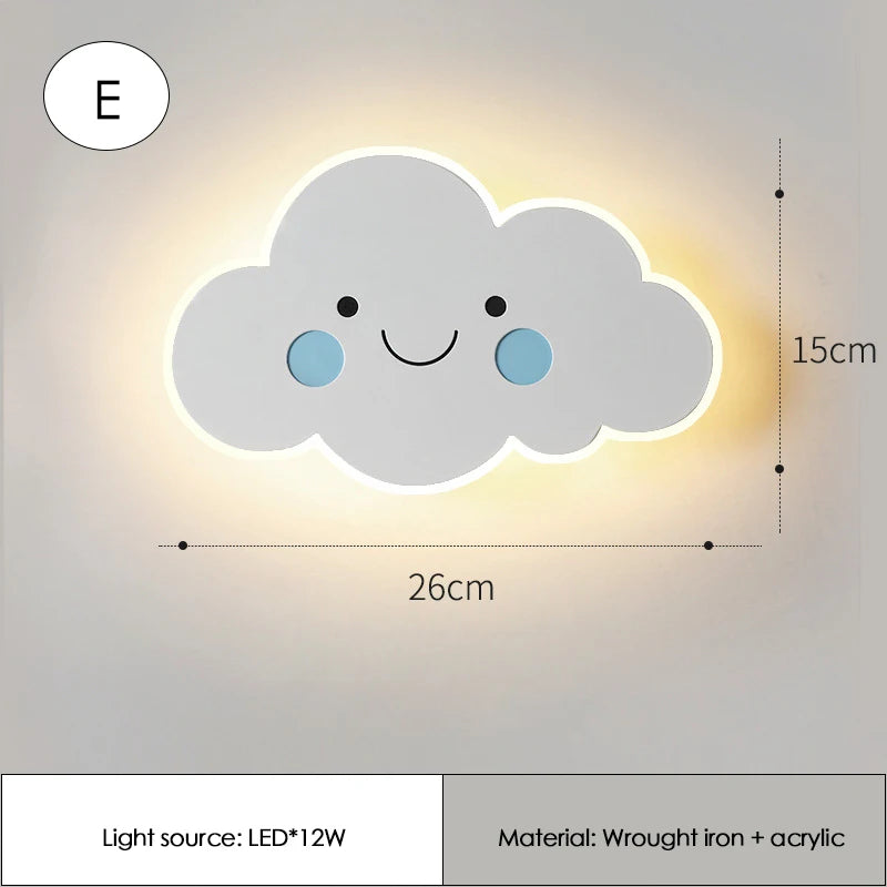 Soft Glow Cloud Wall Lamp