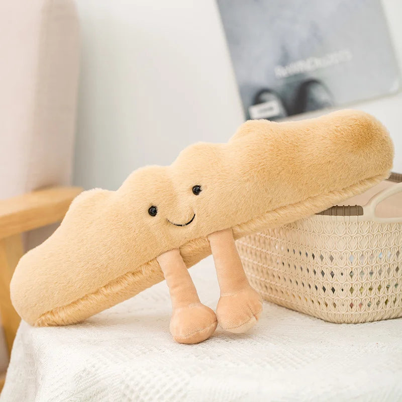 Cute Plush Bread and Snack Stuffed Toy