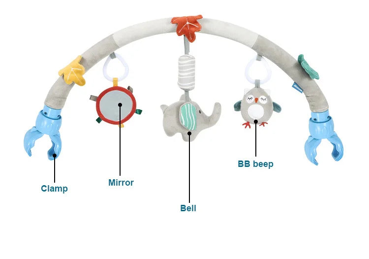 Nordic Plush Spiral Toy