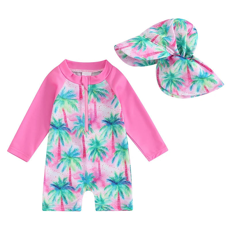 Baby Rash Guard Swimsuit Set