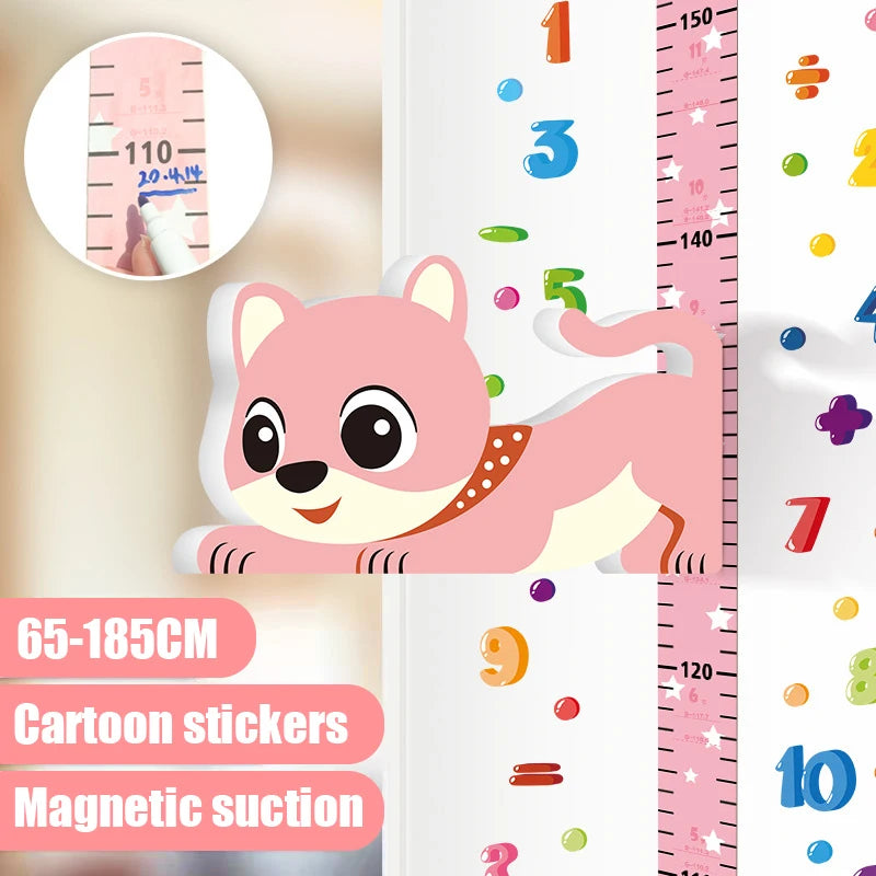 3D Cartoon Height Wall Chart