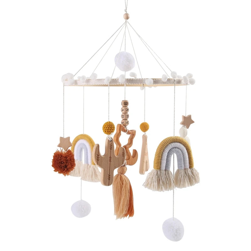 Wooden Mobile Rattle