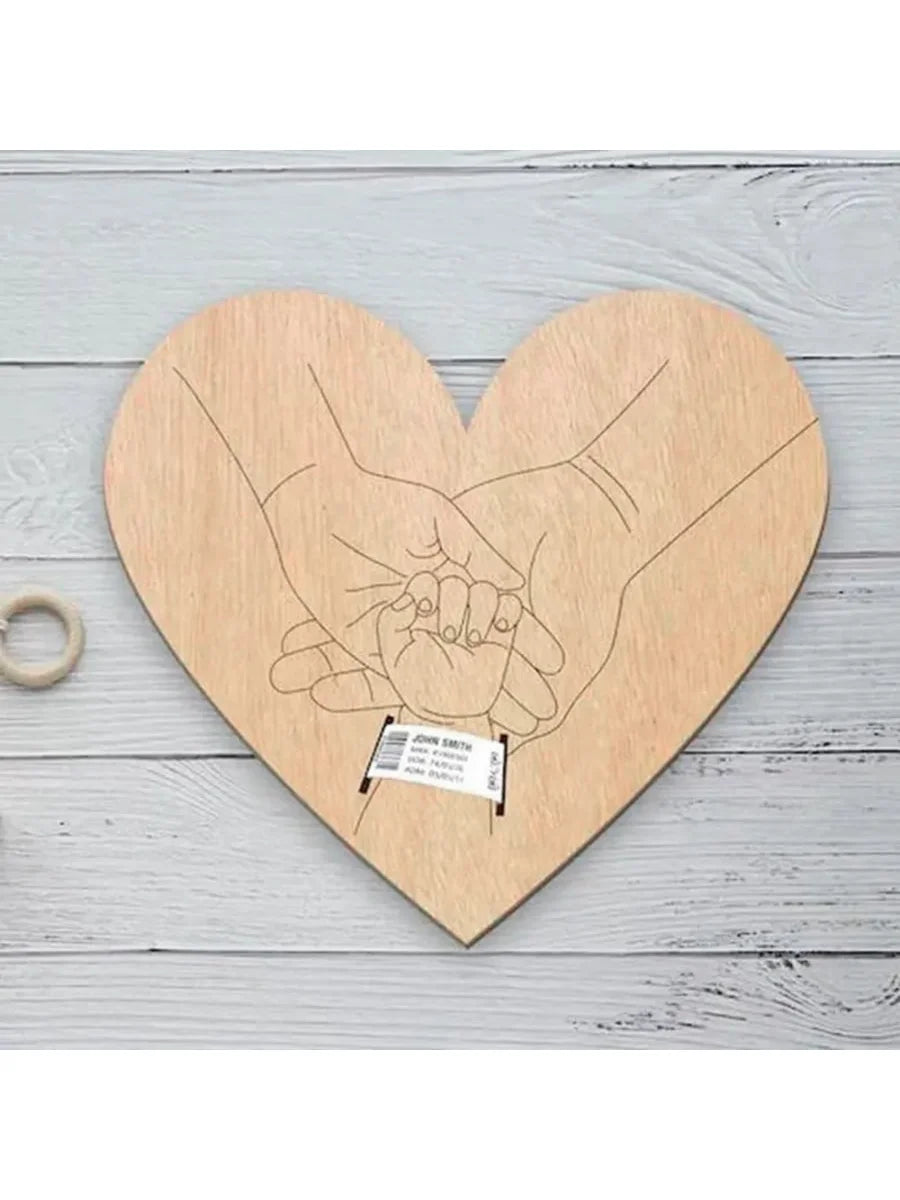Personalized Newborn Hospital Keepsake Holder