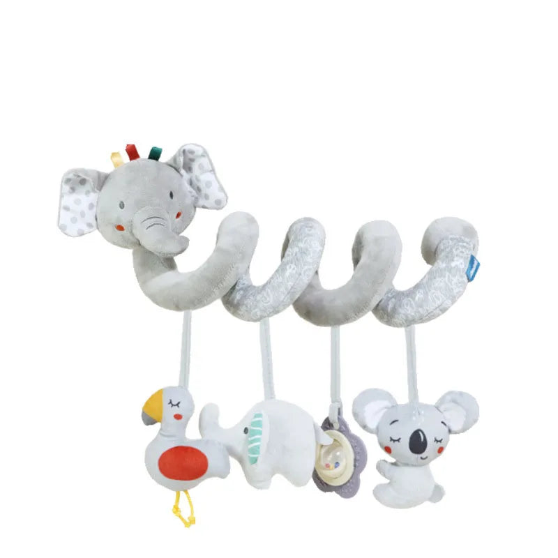 Nordic Plush Spiral Toy