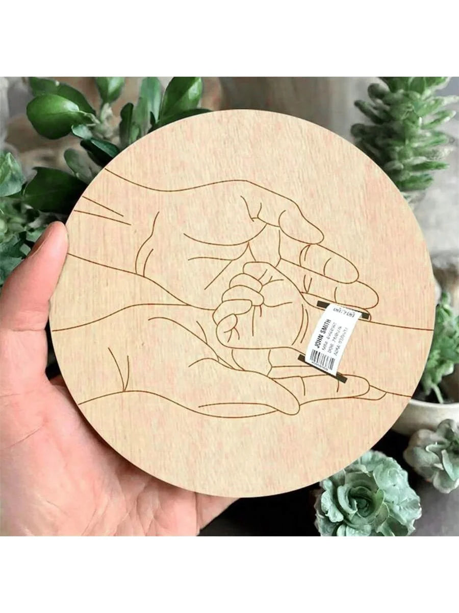 Personalized Newborn Hospital Keepsake Holder