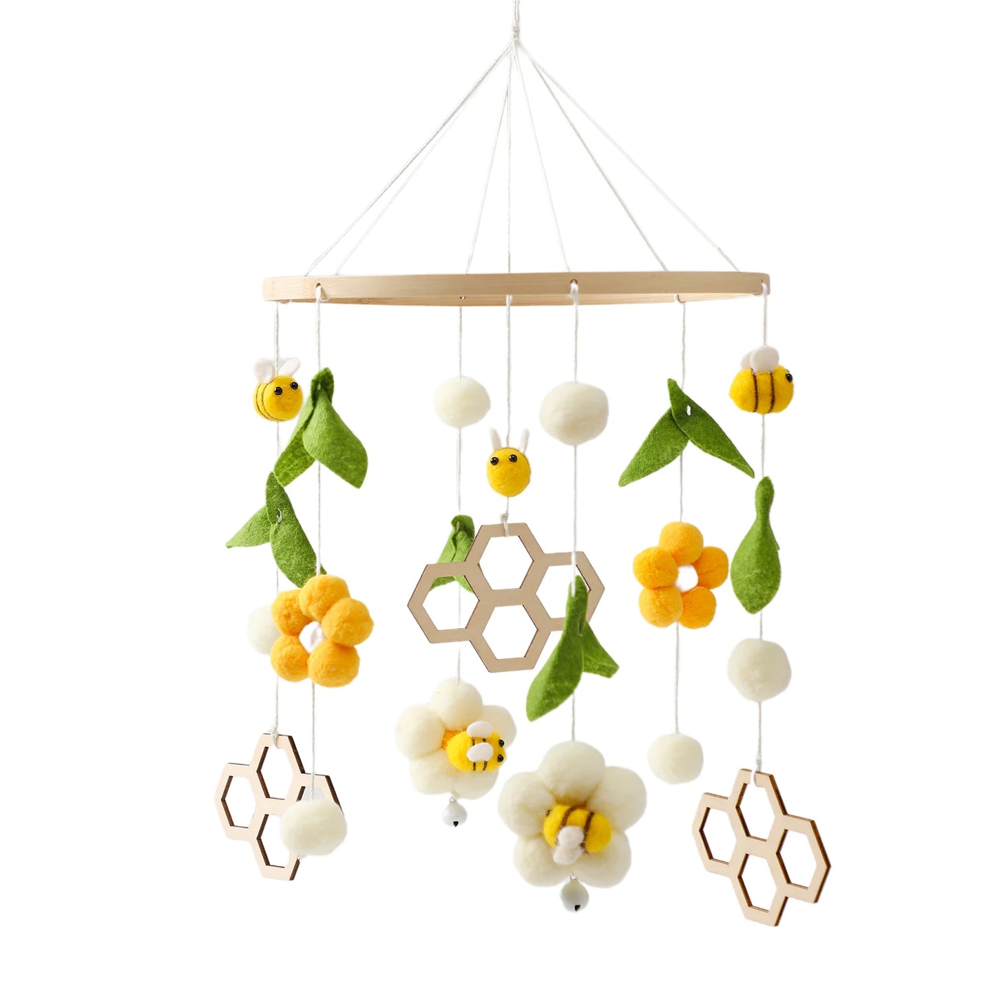 Wooden Mobile Rattle