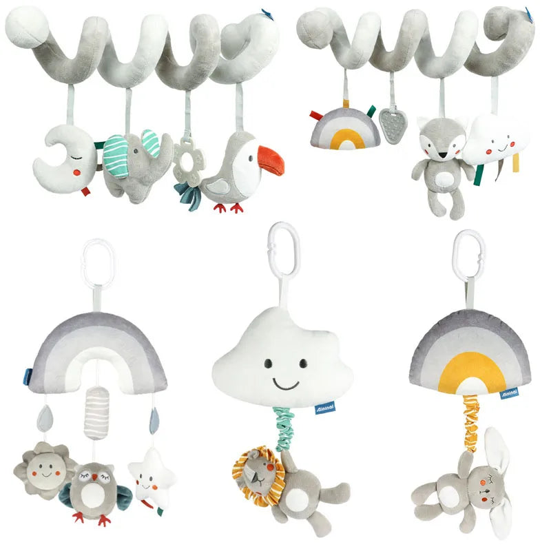 Nordic Plush Spiral Toy