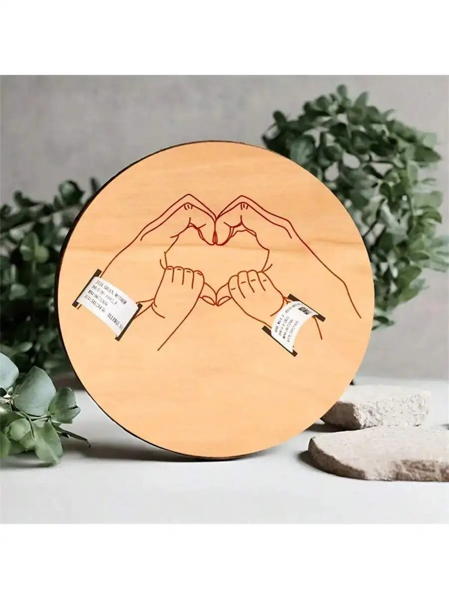 Personalized Newborn Hospital Keepsake Holder