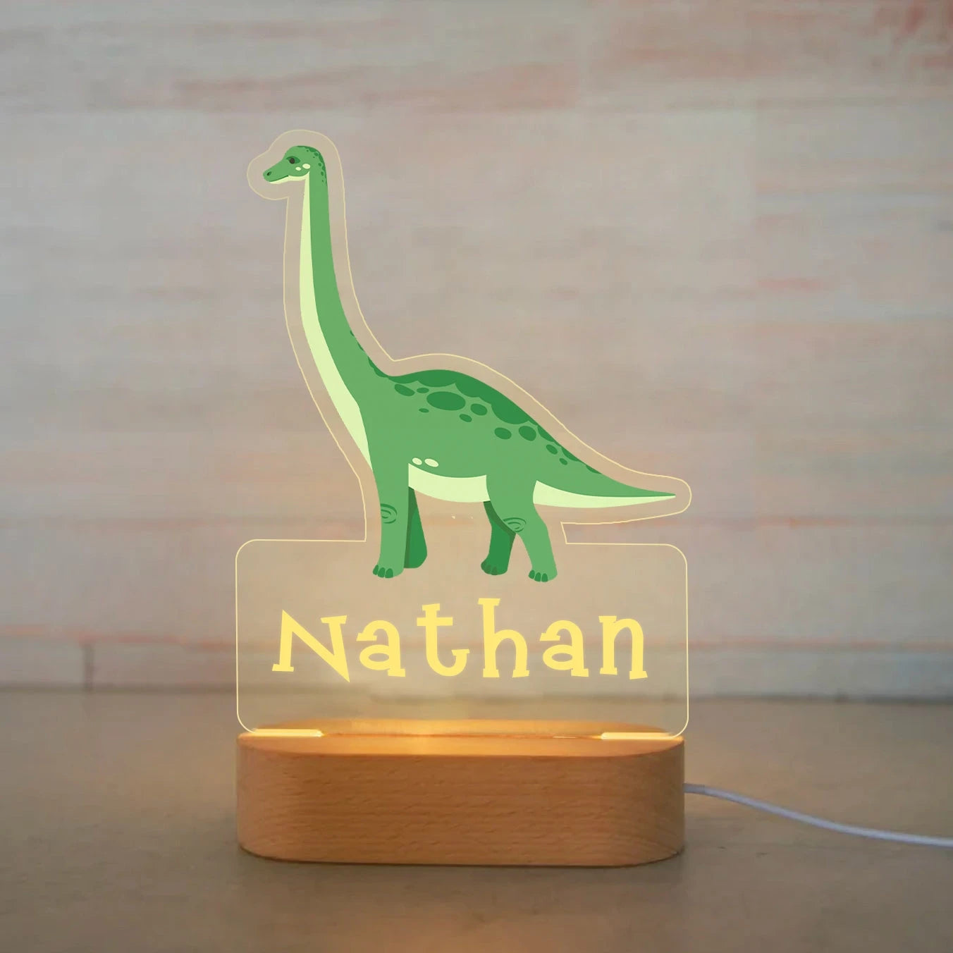 Personalized Animal Night Light