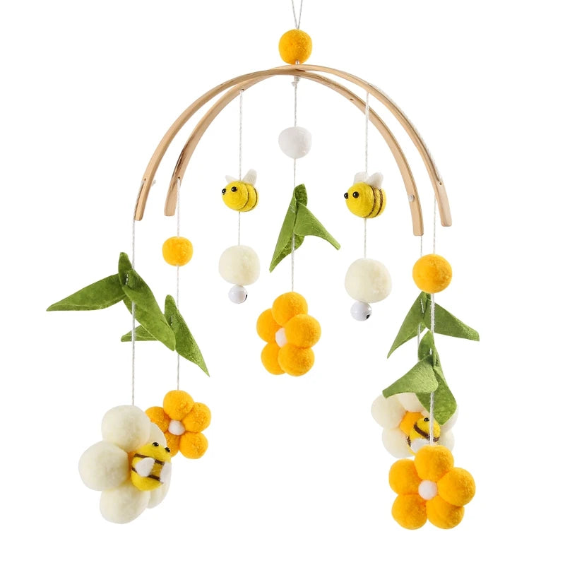 Wooden Mobile Rattle