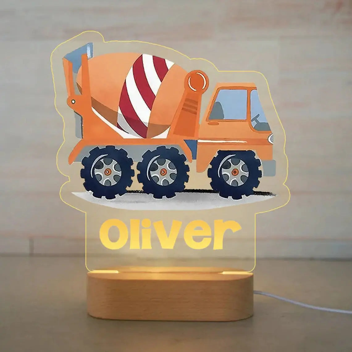 Personalized Animal Night Light
