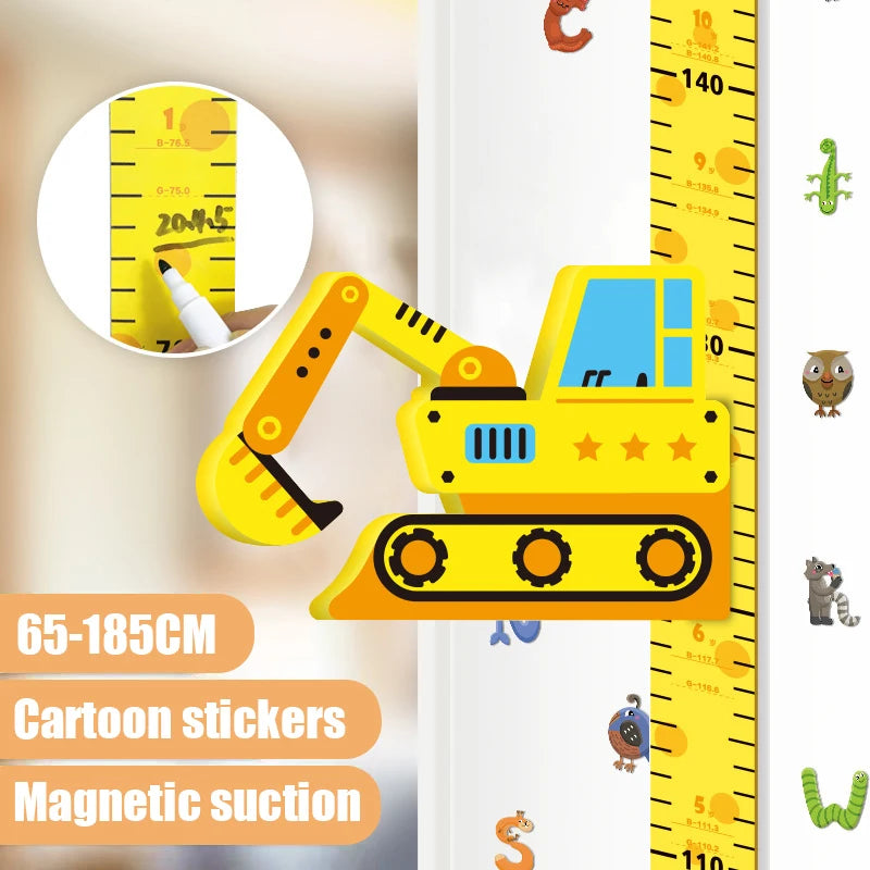 3D Cartoon Height Wall Chart