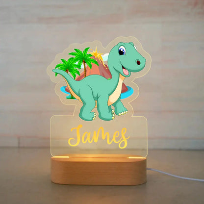 Personalized Animal Night Light