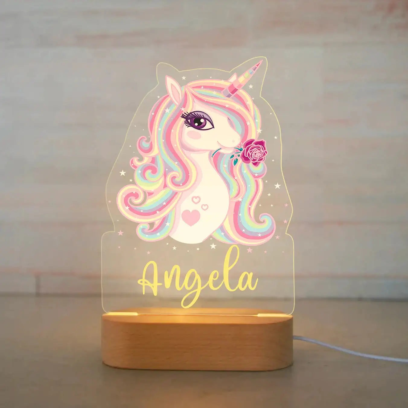 Personalized Animal Night Light