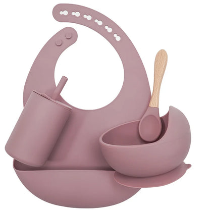 Baby Silicone Feeding Tableware Set