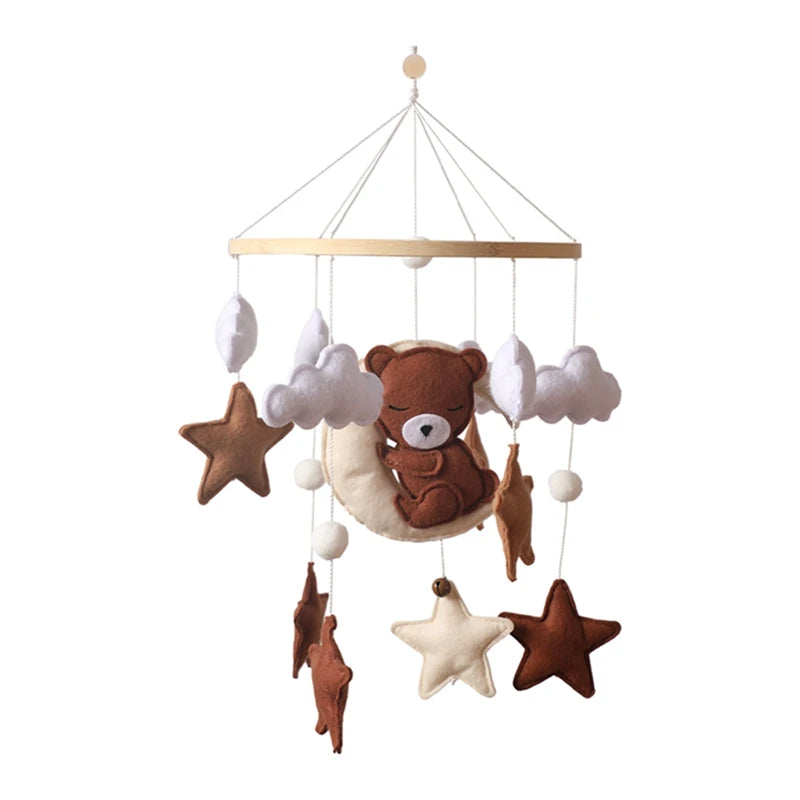 Wooden Crib Mobile