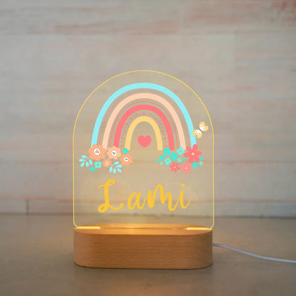 Personalized Animal Night Light