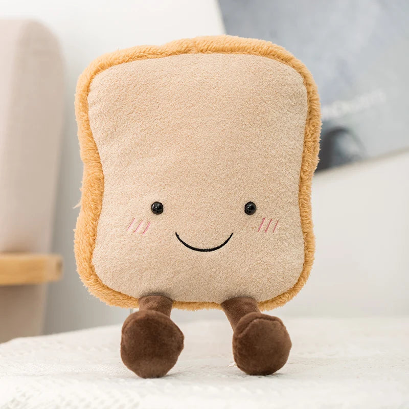 Cute Plush Bread and Snack Stuffed Toy
