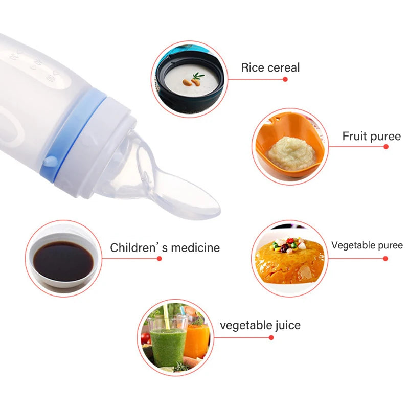 Baby Bottle Feeder Spoon