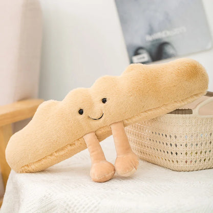 Cute Plush Bread and Snack Stuffed Toy