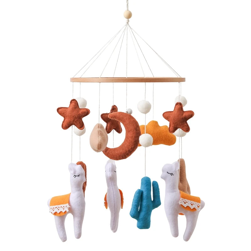 Wooden Crib Mobile