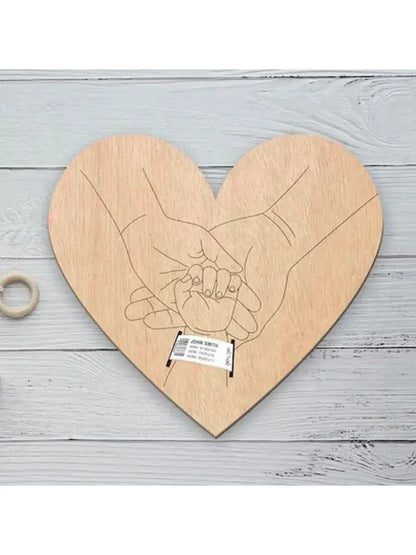 Personalized Newborn Hospital Keepsake Holder
