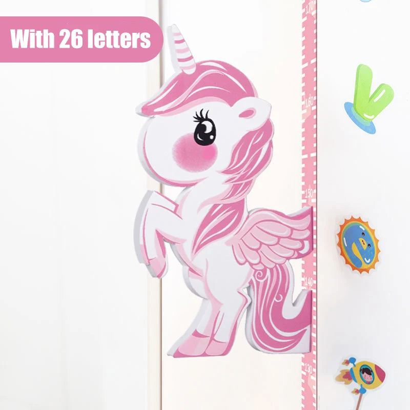 3D Cartoon Height Wall Chart