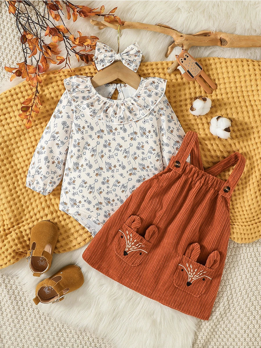 Adorable Baby Girl Summer Dress Set