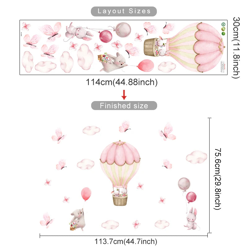 Adorable Boho Wall Stickers