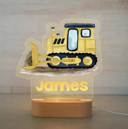 Personalized Animal Night Light